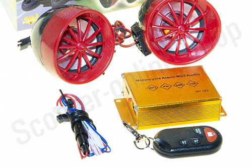 Аудиосистема   (2.5", черн-крас, подсветка, сигн., МР3/FM/SD/USB, ПДУ, разъем ППДУ 3K)   BEST CHOICE фото фотография изображение картинка