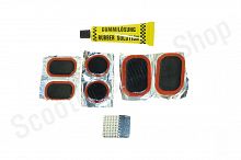 Набор для ремонта камер (заплатки 25х25, 52х32) Airline / ATRK6