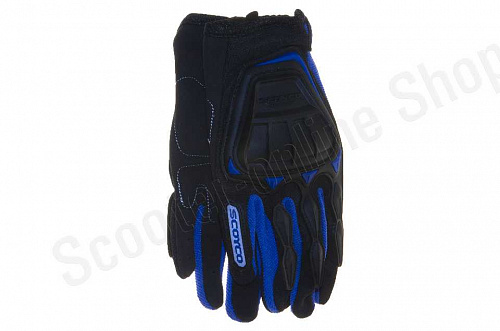 Мотоперчатки перчатки мото Перчатки "SCOYCO" mod:MC-08 синие М  фото фотография 