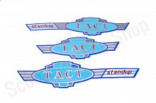 Наклейки Tact  2501B синий  3шт 