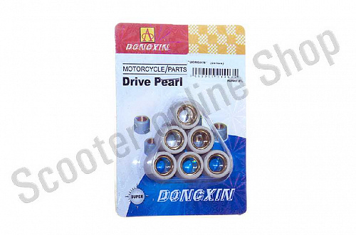 Ролики вариатора   AD50  17х12  5,0г  белые  DONGXIN фото фотография изображение картинка