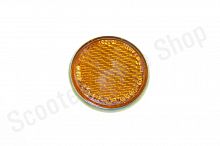 Катафот круглый оранжевый ОСВАР  d-61