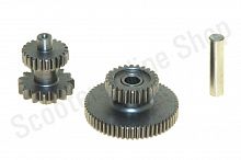 Шестерни электростартера 166FMM  T60/24  t22/15  комплект