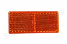 Катафот прямоугольный оранжевый 3012-01 