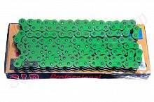 Цепь  520HX-120L сальниковая, зеленая