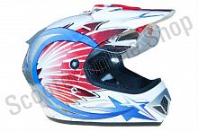 Шлем эндуро Can V370 WHITE / YBX XL(62)