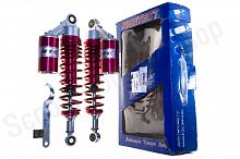 Амортизаторы задние  Delta  Alpha   320мм  красные   "NET"