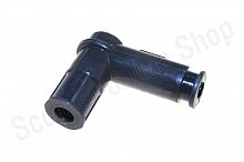 Колпачок свечной мото силикон  черный