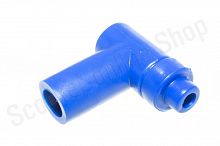 Колпак свечи  2T  силикон, синий  #3  "TERRI"