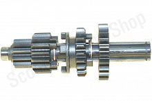 Вал КПП первичный в сборе 153FMI (п/автомат) ACTIV, IROKEZ, GRYPHON ORION 125 CITY