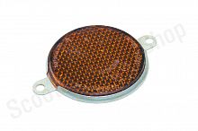 Катафот круглый оранжевый d-82 ОСВАР