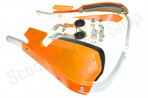 Защита рук универсальная (реплика КТМ), армированная цвет оранжевый