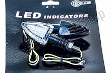 Поворотники LED светодиодные  E-Marked комплект