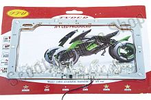 Рамка под номер с подсветкой "XJB" 230x150мм 