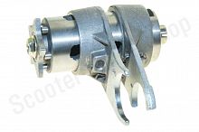 Вал переключения передач (червячный, с вилками) 3+1 ATV 110-125