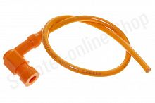 Провод высоковольтный силиконовый (оранжевый)