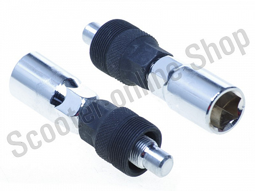 Инструмент SUPER B Съёмник шатунов 2в1: квадрат и shimano splined octalink & ISIS фото фотография изображение картинка
