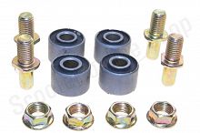 Болты крепления задней звезды с гайками TTR250Rb и саленбл. (4+4 штуки)