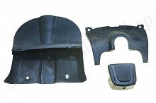 Пластик комплект Motax E-Note черный пластик