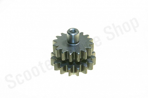 Шестерня редуктора электростартера L41 Z16/Z16 ZS174MN-3 (CBS300) / WW0314 фото фотография изображение картинка