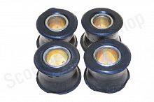 Сайлентблок амортизатора 2x10мм + 2x12мм комплект