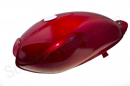 Бак топливный ALPHA RX (красный) Voron Moto фото фотография изображение картинка