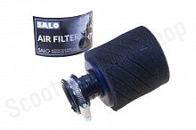 Фильтр низкого сопротивления  d35  прямой  (черный, #1)