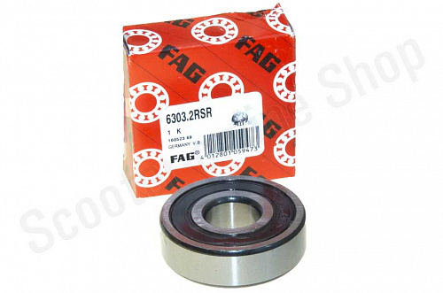 Подшипник 6303-2RSR 17x47x14 FAG фото фотография изображение картинка Подшипник 6303-2RSR 17x47x14 FAG фото фотография изображение картинка