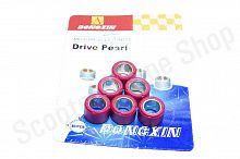 Ролики вариатора  AD50  17х12  7,5г  (красные)  "DONGXIN"