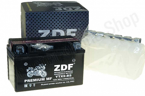 Аккумулятор  1209.1 YTX9-BS 150х85х107 ZDF фото фотография изображение картинка
