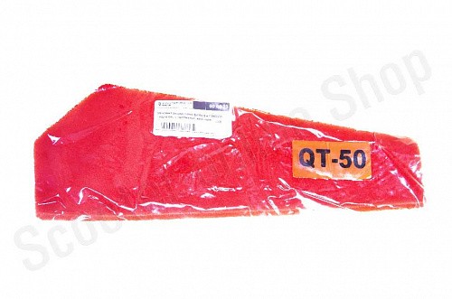 Элемент воздушного фильтра 139QMB   поролон, с пропиткой, красный фото фотография изображение картинка
