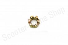 Гайка под шплинт, корончатая, (ось задняя), M20*1.5 (105334)