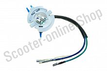 Патрон фары   BA20D   (mod:1)   (серый)   KTO