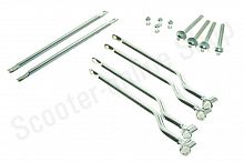 Крепеж ветрового стекла универсальный тип 9 комплект