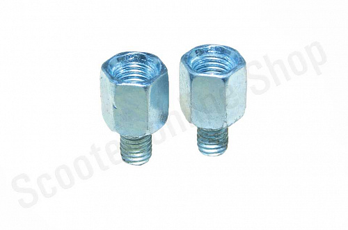 Переходник адаптер зеркал вн.M10 нар.M8 Переходник адаптер зеркал вн.M10 нар.M8