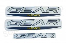 Наклейки Gear 0088 комплект