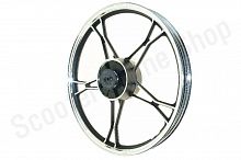 Диск задний литой Delta Alpha 1,40-17 черный