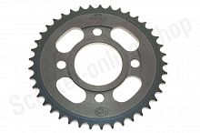 Звезда ведомая стальная 428-41T d-58mm, 4 болта крепл. L-90mm, с проточкой  SM-PARTS