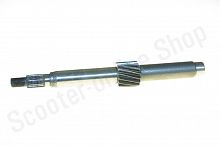 Вал редуктора ведущий  163QMK