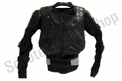 Куртка защитная (черепаха) Dark Knight Черная (Размер L) MICHIRU фото фотография изображение картинка
