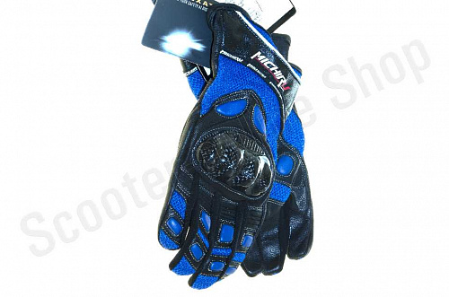 Мотоперчатки перчатки мото Перчатки G 8071 Синие L MICHIRU фото фотография 