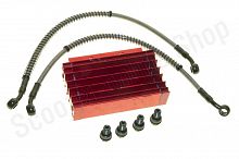 Радиатор масляный #4 красный