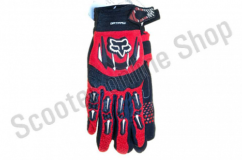 Мотоперчатки перчатки мото Перчатки FOX DIRTPAW mod: 03170 красные М фото фотография 