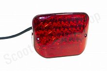 Стоп-сигнал светодиодный прямоугольный  ALPHA, CG, Minsk без кронштейна 