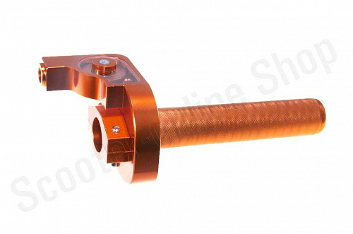 Ручка газа в сборе алюминиевая CNC оранжевая