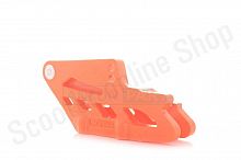 Успокоитель цепи трансмиссии (ловушка +слайдер)  KTM EXC  (оранжевый)