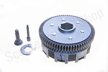 Сцепление в сборе ZS167FMM  CG250-B,200GY-5, 250GY-5 70T 6 болтов 6 дисков) +