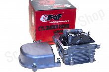 Головка цилиндра в сборе 139QMB 80сс d-50 (d=16/18,5) (распредвал + клап крышка)