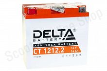 Аккумулятор  DELTA  CT 1212.2 YT14B-BS (152 х 70 х 150)