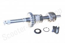 Вал кикстартера в сборе  ZS1P62YML-2 (W190)  CN